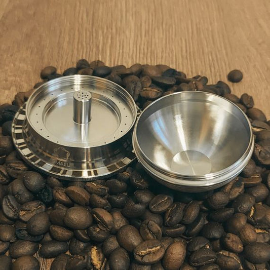 Nespresso Vertuo QR kódos újratölthető fém kávékapszula