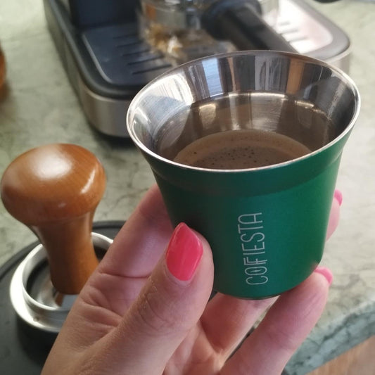 COFFIESTA zöld kávéscsésze - prémium dizájn espresso csészék