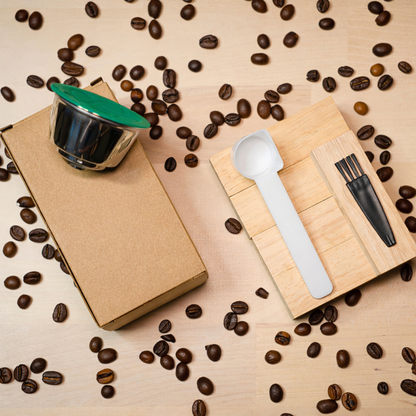 Dolce Gusto készlet fém tölthető kapszulával - prémium kávéélmény