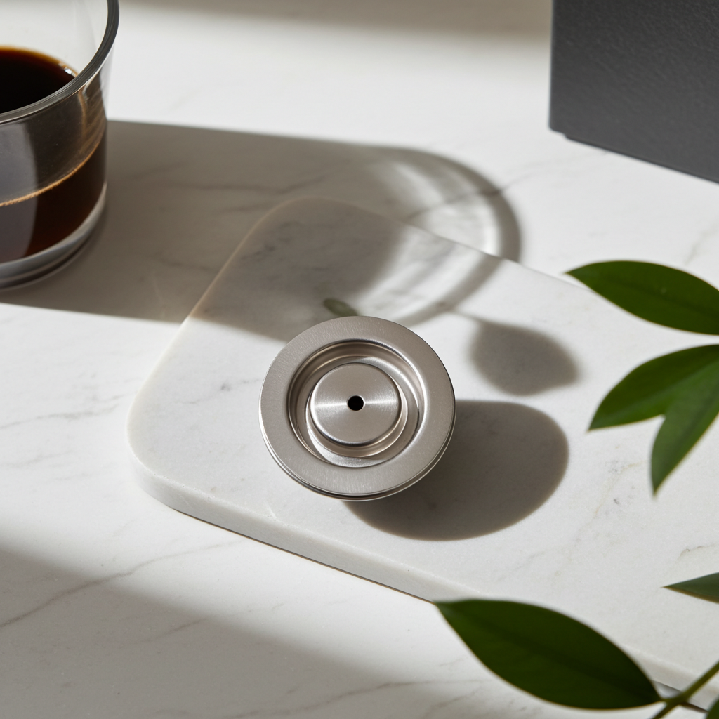 Nespresso kompatibilis kávékapszula - fém, újratölthető - környezetbarát alternatíva