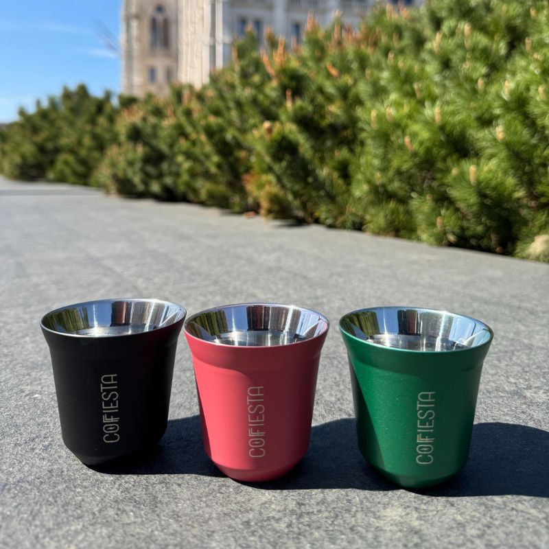 COFFIESTA kávéscsésze fekete színben