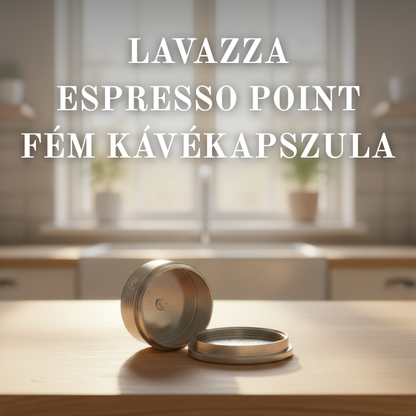 Lavazza Espresso Point környezetbarát újrahasználható fém kávékapszula