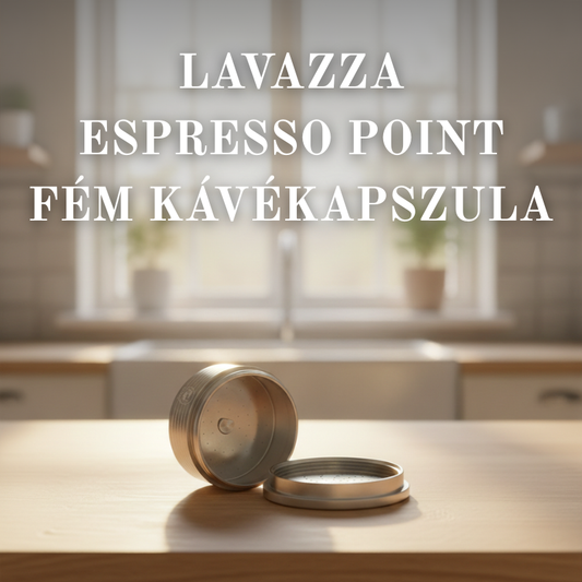 Lavazza Espresso Point környezetbarát újrahasználható fém kávékapszula
