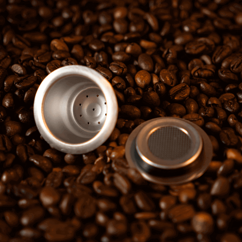 Nespresso kompatibilis fém kávékapszula újratölthető - rozsdamentes acél