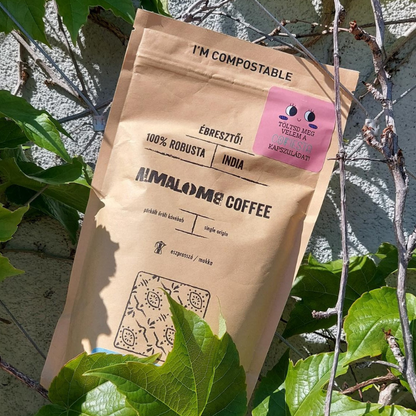 100% Robusta őrölt kávé 250 gramm csomagolás