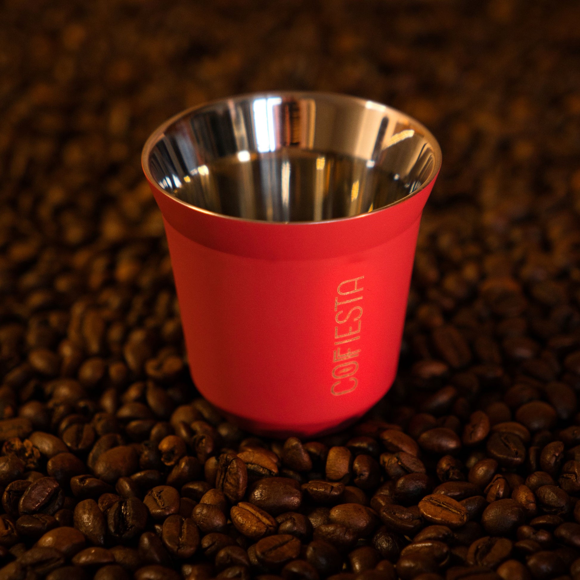 COFFIESTA pink dizájn kávéscsésze - modern espresso csésze