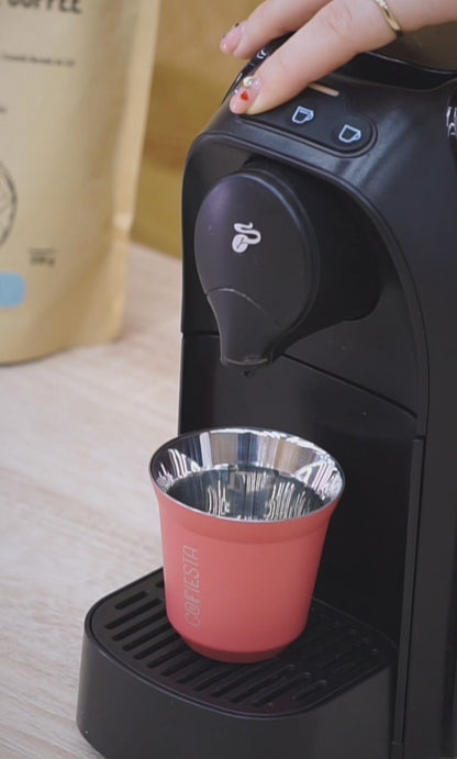 COFFIESTA kávéscsésze zöld színben
