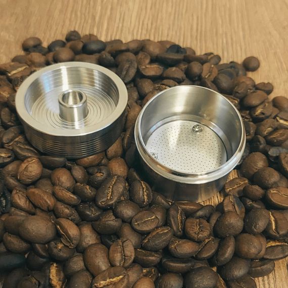 Illy kompatibilis újratölthető kávékapszula - prémium fém megoldás