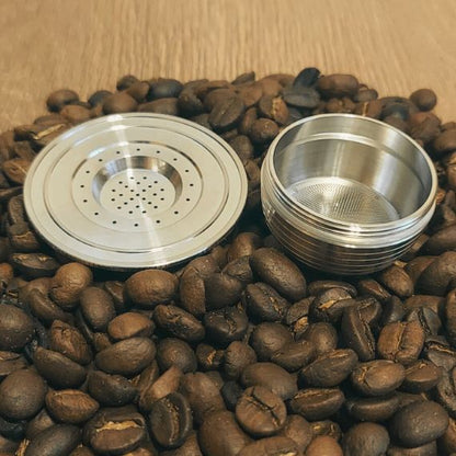 Bialetti újratölthető fém kávékapszula rozsdamentes acélból