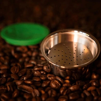 Újratölthető Dolce Gusto kapszula fémből - környezetbarát